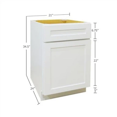 21-инчов основен шкаф