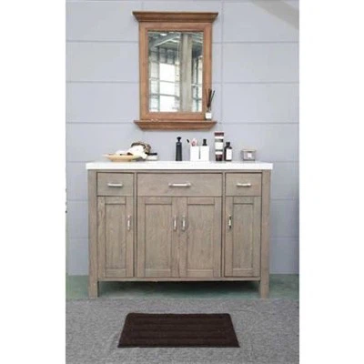 48-инчов кафяв тоалет за баня