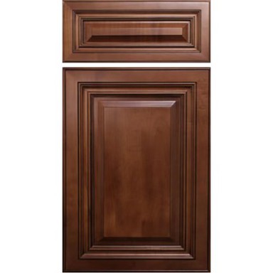 Кухненски шкафове с глазура за кафе