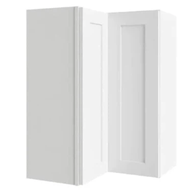 Леснодостъпен ъглов стенен шкаф